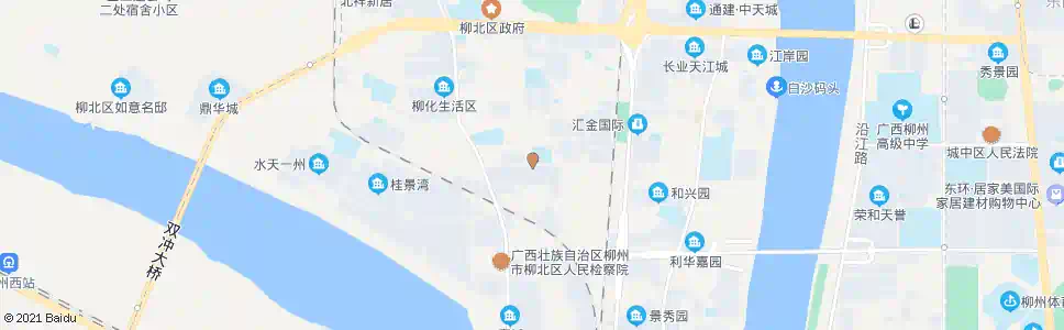 柳州十九中学_公交站地图_柳州公交_妙搜公交查询2025