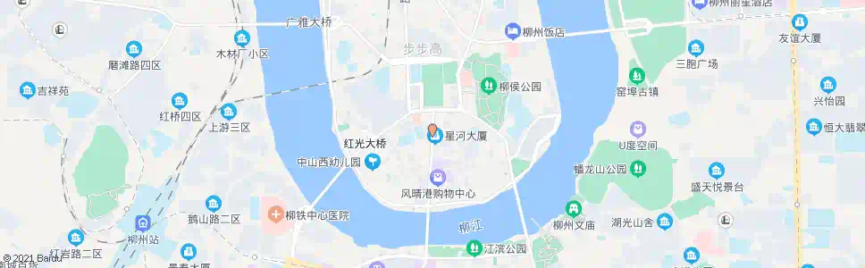 柳州龙城路_公交站地图_柳州公交_妙搜公交查询2025