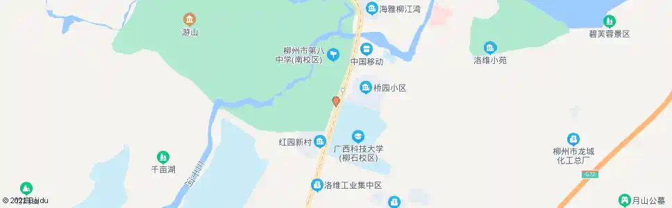 柳州园艺场_公交站地图_柳州公交_妙搜公交查询2025