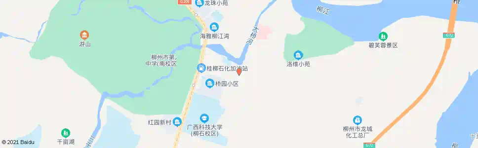 柳州大桥底村_公交站地图_柳州公交_妙搜公交查询2025