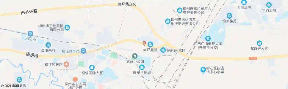 柳州火电公司_公交站地图_柳州公交_妙搜公交查询2025