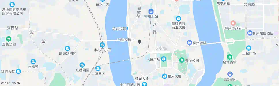 柳州广雅路中(第十五中学)_公交站地图_柳州公交_妙搜公交查询2025