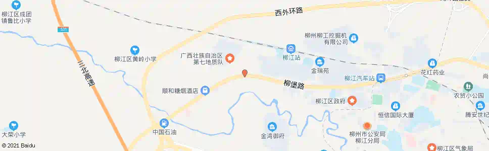 柳州糖厂路口_公交站地图_柳州公交_妙搜公交查询2025