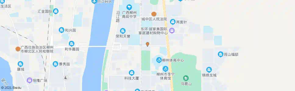 柳州高新三路东_公交站地图_柳州公交_妙搜公交查询2025