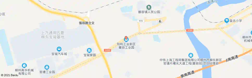 柳州新柳大道东_公交站地图_柳州公交_妙搜公交查询2025