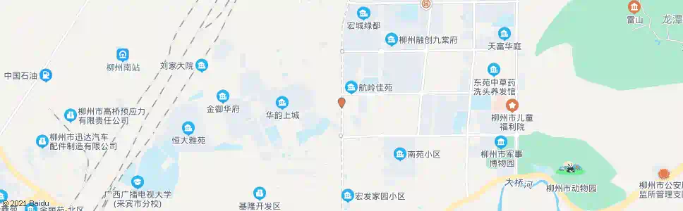 柳州航岭路中_公交站地图_柳州公交_妙搜公交查询2025