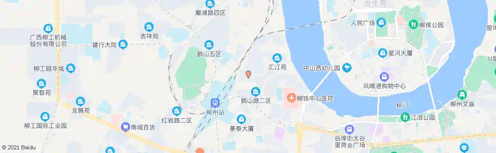 柳州鹅山三区_公交站地图_柳州公交_妙搜公交查询2025
