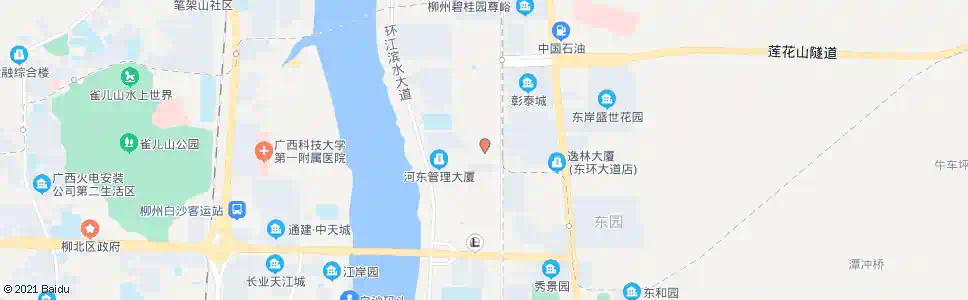 柳州河东新村一区_公交站地图_柳州公交_妙搜公交查询2025