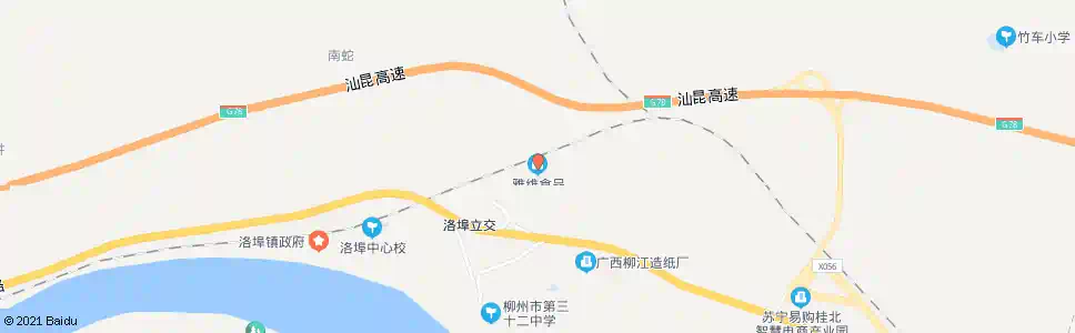 柳州雅维乳业_公交站地图_柳州公交_妙搜公交查询2025