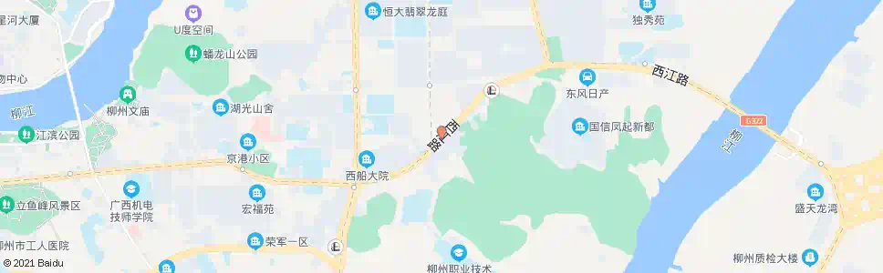 柳州双龙苑_公交站地图_柳州公交_妙搜公交查询2025