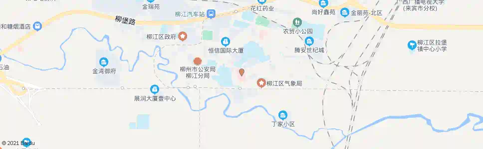 柳州柳江县医院_公交站地图_柳州公交_妙搜公交查询2025