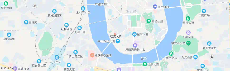 柳州西门闸口_公交站地图_柳州公交_妙搜公交查询2025
