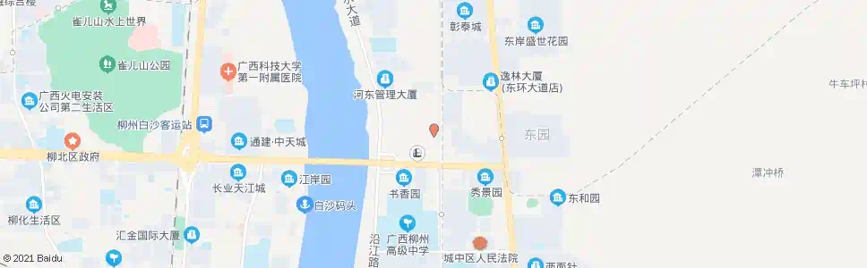 柳州二桥东_公交站地图_柳州公交_妙搜公交查询2025