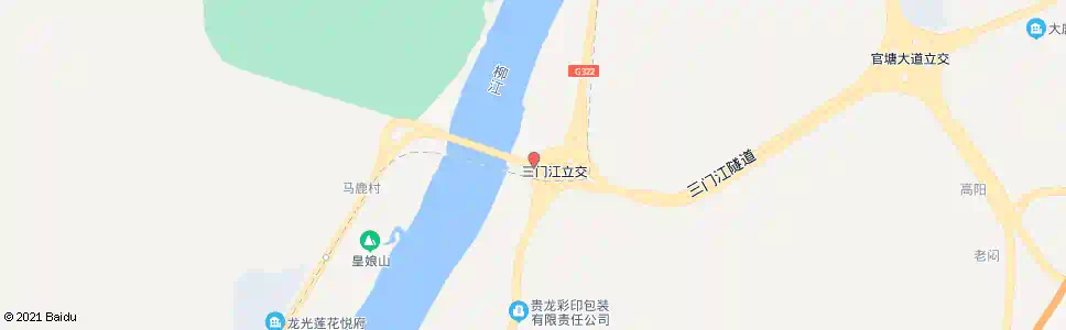 柳州三门江桥东_公交站地图_柳州公交_妙搜公交查询2025