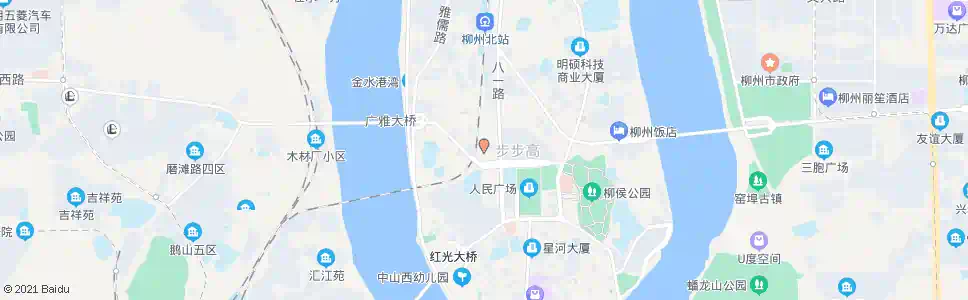 柳州广雅综合市场_公交站地图_柳州公交_妙搜公交查询2025