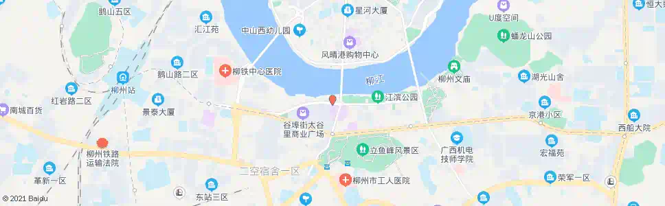 柳州河南桥头_公交站地图_柳州公交_妙搜公交查询2025