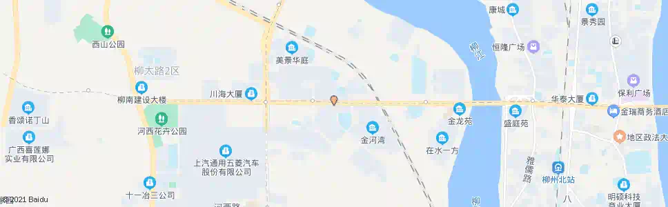 柳州潭中西路口_公交站地图_柳州公交_妙搜公交查询2025