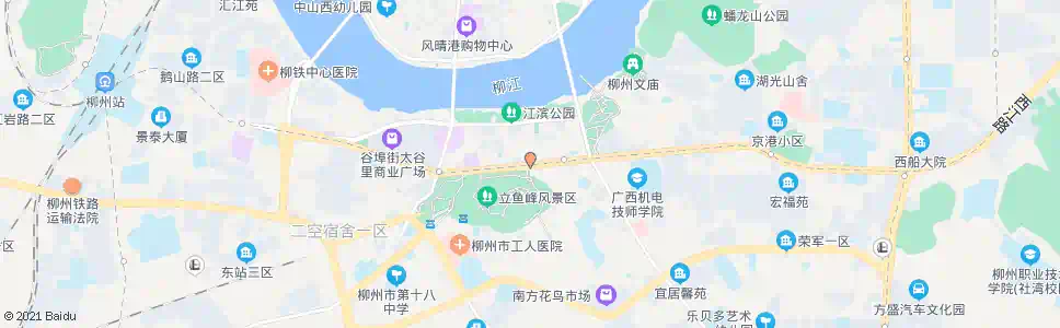 柳州马鞍山_公交站地图_柳州公交_妙搜公交查询2025