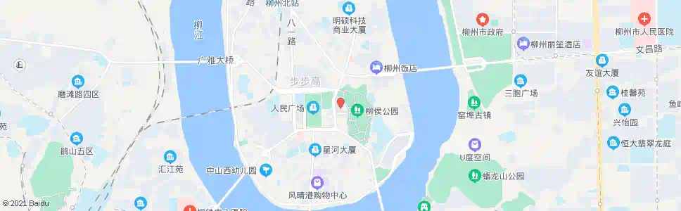 柳州市中医院_公交站地图_柳州公交_妙搜公交查询2025