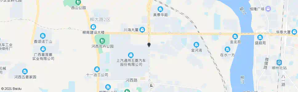 柳州潭中西环路口_公交站地图_柳州公交_妙搜公交查询2025