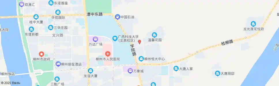 柳州交警支队(学院路)_公交站地图_柳州公交_妙搜公交查询2025