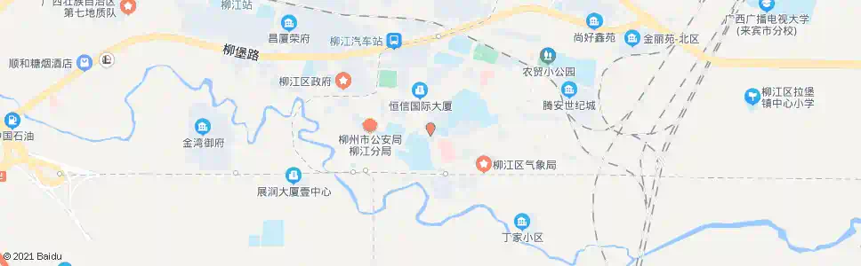 柳州柳江人民医院_公交站地图_柳州公交_妙搜公交查询2025