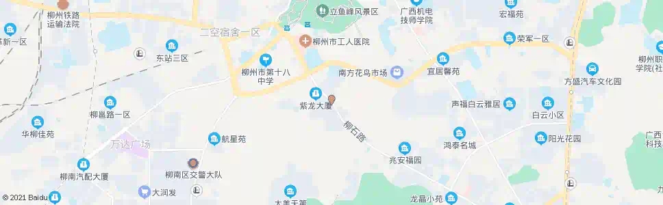 柳州柳石一小_公交站地图_柳州公交_妙搜公交查询2025