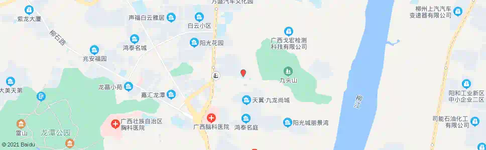 柳州羊角山中学_公交站地图_柳州公交_妙搜公交查询2025