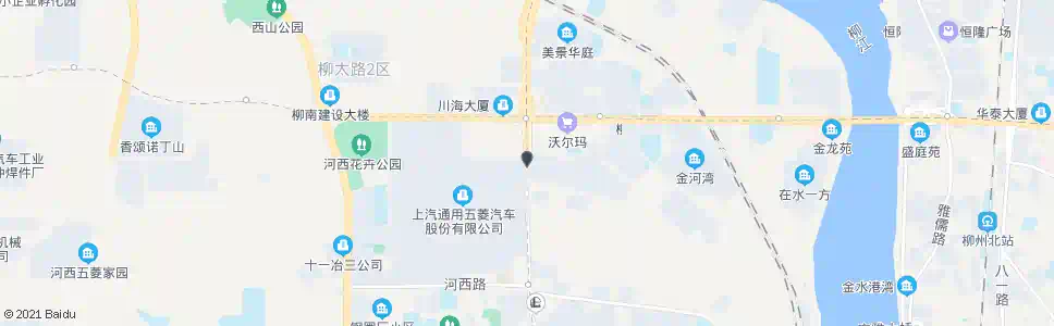 柳州西环潭中路口_公交站地图_柳州公交_妙搜公交查询2025