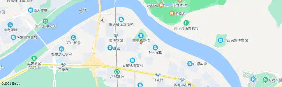 南宁南宁博物馆(博艺宋厢路口)_公交站地图_南宁公交_妙搜公交查询2025