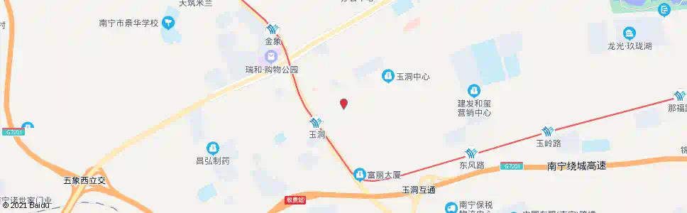 南宁平乐玉洞路口_公交站地图_南宁公交_妙搜公交查询2025