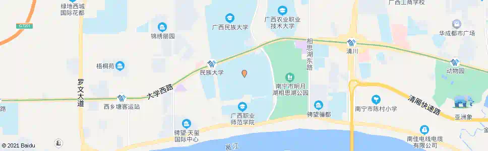南宁广西机电职业技术学院_公交站地图_南宁公交_妙搜公交查询2025