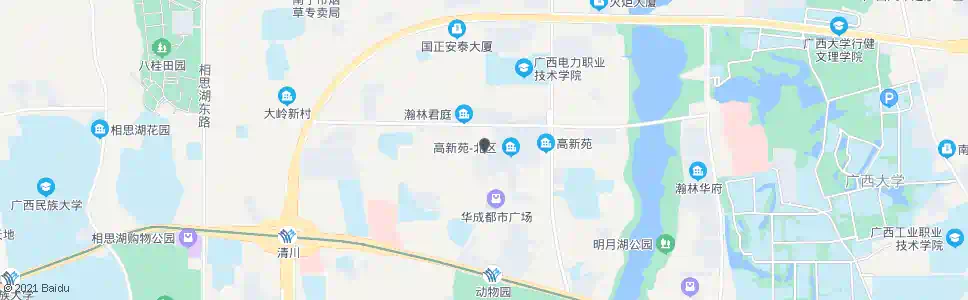 南宁南二科德路口_公交站地图_南宁公交_妙搜公交查询2025