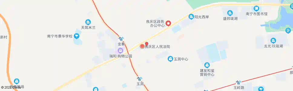 南宁良庆区检察院_公交站地图_南宁公交_妙搜公交查询2025