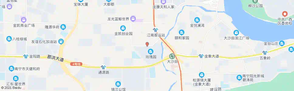 南宁迎凯朋云路口_公交站地图_南宁公交_妙搜公交查询2025
