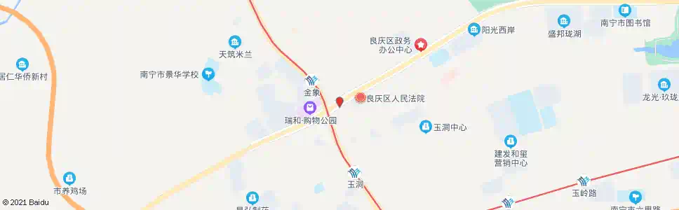 南宁玉洞银海路口_公交站地图_南宁公交_妙搜公交查询2025