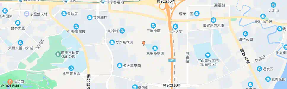 南宁林里桥路中_公交站地图_南宁公交_妙搜公交查询2025