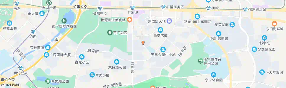 南宁中泰路中_公交站地图_南宁公交_妙搜公交查询2025