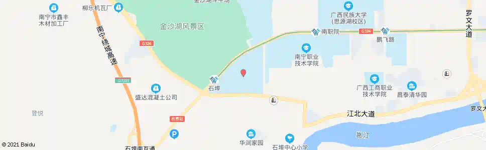 南宁广西财经学院相思湖校区_公交站地图_南宁公交_妙搜公交查询2025