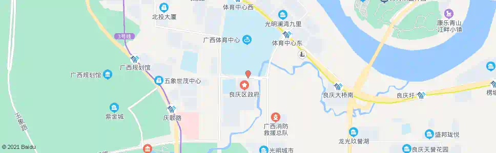 南宁歌海那黄路口_公交站地图_南宁公交_妙搜公交查询2025