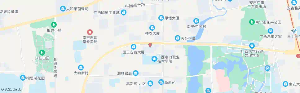南宁南二科园路口_公交站地图_南宁公交_妙搜公交查询2025