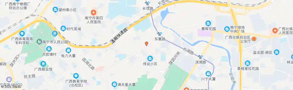 南宁东葛广园路口_公交站地图_南宁公交_妙搜公交查询2025