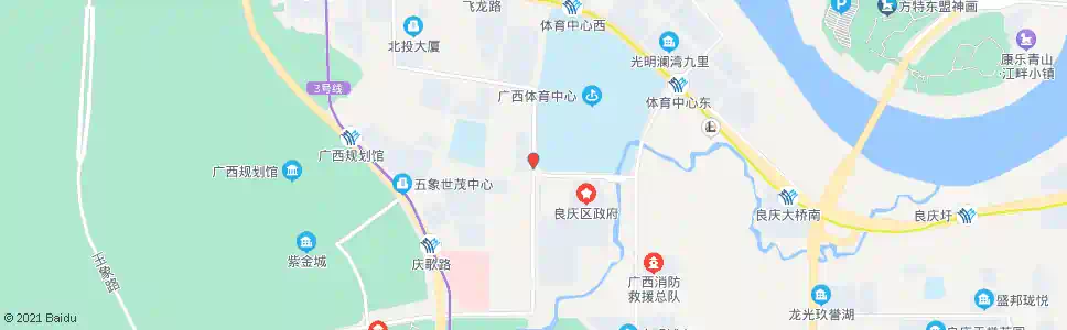 南宁体强歌海路口_公交站地图_南宁公交_妙搜公交查询2025