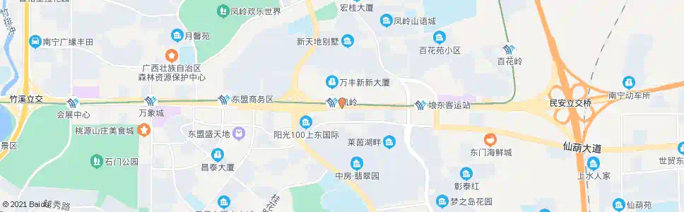 南宁翡翠园_公交站地图_南宁公交_妙搜公交查询2025