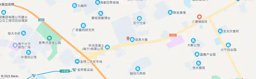 南宁金桥农产品市场_公交站地图_南宁公交_妙搜公交查询2025