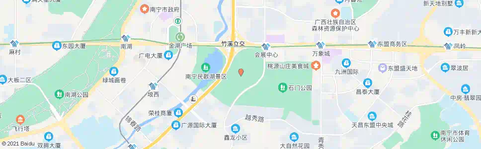 南宁会展中心站_公交站地图_南宁公交_妙搜公交查询2025