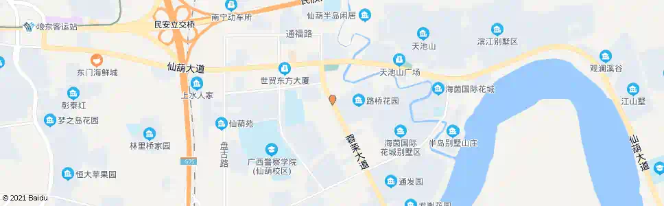 南宁蓉茉曾屋路口_公交站地图_南宁公交_妙搜公交查询2025