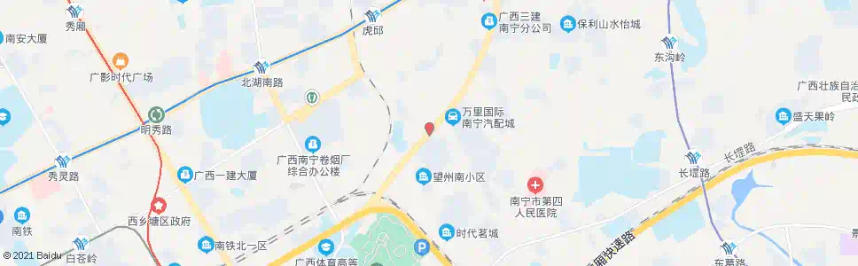 南宁望州岭站_公交站地图_南宁公交_妙搜公交查询2025