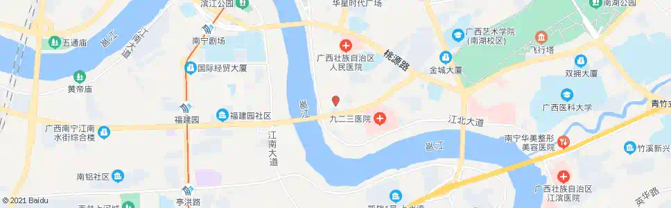 南宁秀安路尾_公交站地图_南宁公交_妙搜公交查询2025
