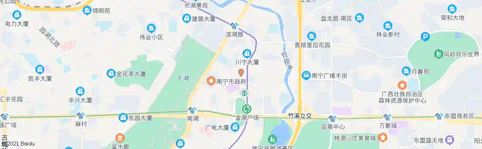 南宁金湖金浦路口_公交站地图_南宁公交_妙搜公交查询2025